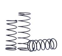 65 Manganese Steel Compression Springs, 1.2mm Wire Dia, 13mm OD, 10mm Free Length, Black, 10Pcs