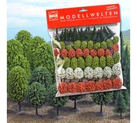 65 Mixed trees TT Gauge Busch 9769