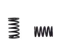 65 Mn Spring Steel Compression Spring, 1.5 mm x 13 mm x 50 mm, Black Strong Pressure Spring 10 Pcs