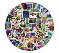 65 PCS Goosebumps Stickers Horror Thriller Aesthetic Waterproof Vinyl Sticker for Water Bottle Laptop Phone Scrapbooking Journaling for Adults Teens Kids for Party Supply Favor Decor