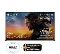 Sony K65XR8M25B 65 Inch BRAVIA 8 II QD-OLED 4K Ultra HDR Smart Google TV 2025