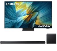 65" Samsung S95F OLED 4K Vision AI Smart TV 2025 (QE65S95F) & HW-QS700F/XU 3.1.2 Wireless Sound Bar Bundle, Black