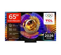 TCL 65C7L-UK 65 Inch SQD-Mini LED TV, 4K HDR 3000 nits and 1,152 dimming zones, Google TV, Dolby Vision & Atmos, Audio by Bang & Olufsen, 144Hz, Apple AirPlay 2 & Alexa (2026 New Model)