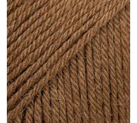 65% Wool and 35% Alpaca Yarn for Knitting and Crocheting, 3 or Light, Worsted, DK Weight, Drops Lima, 1.8 oz 109 Yards per Ball (9026 Chestnut)