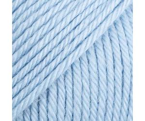 65% Wool and 35% Alpaca Yarn for Knitting and Crocheting, 3 or Light, Worsted, DK Weight, Drops Lima, 1.8 oz 109 Yards per Ball (9027 Light Blue)