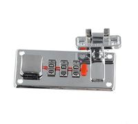 65 X 29 Mm Combination Lock for Wooden for Boxes Vintage Iron Box Hardware Lock with Fixed Structure for Suitcase for Luggage Jewelry Wine and Device Boxes Includes (Silver Left)