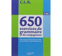 650 exercices de grammaire et de conjugaison CM Livre de l'eleve: Deux niveaux d'exercices pour l'aide personnalisée et l'approfondissement