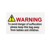 650 Safety Suffocation Warning Stickers for Plastic Bags. Revay Labels Keep Your Loved Ones Safe with Our Branded informative Safety Stickers. Ultra-Strong, ensuring They Will Stay in Place