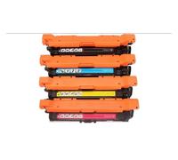 650A CE270A CE271A CE272A CE273A Toner Cartridge Compatible with HP CP5520dn CP5520n CP5520xh CP5525dn CP5525n CP5525xh M750dn M750n Printers,Home & Office Use 1*Cyan(4*colors)