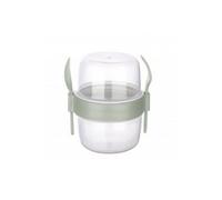 650Ml Two Compartment Muesli Yogurt Pot Reusable Container