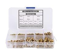 650Pcs Brass Eyelets Rivets Hollow Metal Buttonhole Classification Kit Hardware Accessories