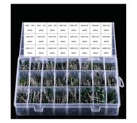 650PCS/lot 24Value 250V 400V 630V 1000V 10NF 22NF 2E104J 2E103J 2G103J 2J102J Polyester Film Capacitor Assorted Kit Capacitors IDGTTLDF