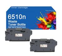 6510n Waste Toner Bottle for Xerox 6510 6515 Waste Toner Box | Replacement for Xerox Phaser 6510n dn dnm dni WorkCentre 6515 Printers, Easy to Install and Use,6510-2Set