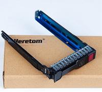65168 2.5" SAS SATA HDD Tray Caddy for HP G8/9 DL360p DL380p DL160 ML350p | Heretom 651687-001 651699-001 2.5" SFF Hot Swap Hard Drive Caddy for HPE ProLiant G8 G9 Servers DL360p DL380p DL160 ML350p