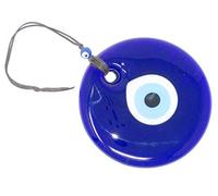 652-10cm Lucky Evil Eye Glass Amulet Hanging Good Luck Protection Handmade by Jeannieparnell