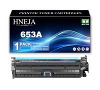 652A / 653A Toner Cartridge for HP M680dn M680f M680z Printer | High Yield CF320A CF321A CF322A CF323A Toner Cartridges Replacement,Cyan-1 Pack