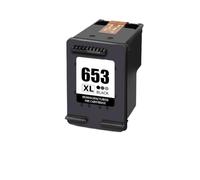 653XL Ink Cartridge Replacement Compatible With 653 653 XL Printer Models Works With DeskJet Ink Advantage 1275 2375 2775 6075 6475(1 pcs Black)