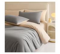 654 - Brocade Velvet Duvet Cover Set, 100% Long-Staple Cotton, Comfy & Simple Style, Soft, Breathable, Textured, Feel, All-Season Bedding