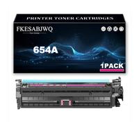 654A Toner Cartridge for HP M651xh M651n M651dn Printer | Compatible CF330A CF331A CF332A CF333A Toner Cartridges,Magenta-1 Pack