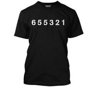 HotScamp 655321 Prisoner Number Clockwork Orange Men's Unisex T-Shirt - Black Large