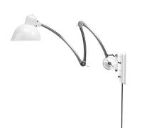 6559 W Kaiser idell wall light WHITE / CHROME Fritz Hansen SINGLE PIECES