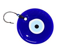 656-13cm Lucky Evil Eye Glass Amulet Hanging Good Luck Protection Handmade by Jeannieparnell