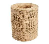 656 Feet Floral Wire, 2mm Bind Wire Wrap Twine, Paper Covered Rustic Vine for Arrangements, Flower Crowns, Grapevine Wreath Making, Wedding Decorating, DIY Projects (Khaki)