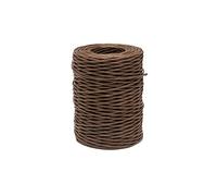 656 Feet Floral Wire, 2mm Bind Wrap Twine, Paper Covered Rustic Vine for Arrangements, Flower Crowns, Grapevine Wreath Making, Wedding Decorating, DIY Projects (Brown)