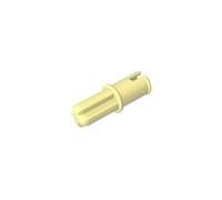 6562 3749 Technic Axle Pin without Friction Ridges Lengthwise, 50 PCS | Light yellow. Compatible with LEGO Building Blocks. MOC components for major building brands. Color consistency. GDS-914.