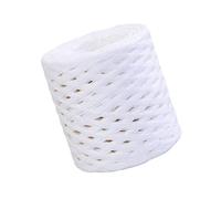 656ft Raffia Paper Ribbon Embellishments for Gift Wrapping Weaving Wedding, White, 200m