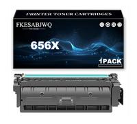 656X Toner Cartridge for HP M652n M652dn M653dn M653x M653dh Printer | High Yield CF460X CF461X CF463X CF462X Toner Cartridges,Black-1 Pack