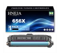 656X Toner Cartridge for HP M653x M653dn M653dh M652n M652dn Printer | High Yield CF460X CF461X CF462X CF463X Toner Cartridges Replacement,Black-1 Pack
