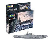 65824 USS Enterprise 1:1200 Model Gift Set Revell Multi One Size