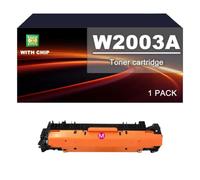 658A Toner Cartridge Compatible For HP M751dn M751n | W2000A W2001A W2002A W2003A 658A Toner Cartridges Replacement For M751dn M751n, With chip, 7000/ 6000 pages(Magenta)