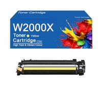 658X W2000X Toner Cartridge High Yield Replacement for HP 658X W2000X W2001X W2002X W2003X Works for HP Color LaserJet Enterprise M751dn M751n Printer,658X-Yellow