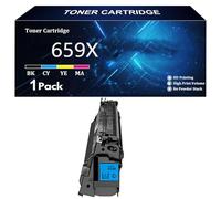 659X Toner Cartridge Replacement for HP 659X W2010X W2011X W2012X W2013X for HP Color LaserJet Enterprise M856dn 856x MFP M776dn M776z M776zs Printer with Chip,C-1 Pack