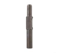 65A Shank Ground Rod Driver: Heavy Duty Alloy Steel T-Post Driver for Electric Fence, Quick Install Grounding Tool Compatible with Standard Drills, Silver(20mm)