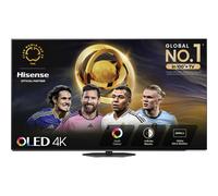 65" HISENSE 65A85NTUK Smart 4K Ultra HD HDR OLED TV with Amazon Alexa, Black