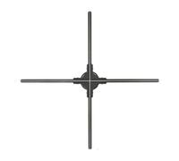 65cm 3D Advertising Hologram Projector Wifi Led Holographic Lamp Player Remote Advertise Display Fan