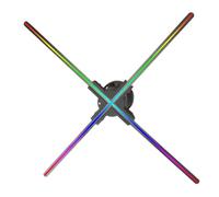 65CM 3D Fan Hologram Projector Remote Advertising Display Wifi Led Sign Holographic Lamp Player High Brightness