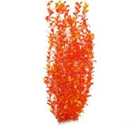65cm Artificial Fish Tank Plant Realistic PE Aquarium Foliage Soft Aquatic Grass for Freshwater Saltwater Decor Green(E)
