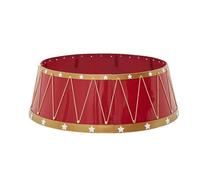 65cm Artificial Holiday Tree Ring For Christmas - Round Christmas Tree Skirt, Festive Plant Collar | Holiday Supplies For Indoor Outdoor Entryway Yard Office Backyard Living Room Patio Landscape