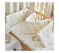 (65cm, C) Cot Bumper Breathable Crib Bumper Baby Cot Liners Cot Bumpers For Cot Bed Padded Cot Bumper Cotbed Bumper For One Side Baby Cot Bumpers