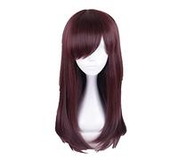 65cm D.Va Cosplay Wig OW 0verwatch Game Play Long Straight Auburn Wigs For Women Halloween Costume Hair