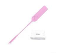 65CM Telescopic Crevice For Duster Brush with Flat Profile Head and Non Woven Fabric for Indoor Cleaning Tasks (Pink)