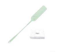 65CM Telescopic Crevice For Duster Brush with Flat Profile Head and Non Woven Fabric for Indoor Cleaning Tasks (Green)