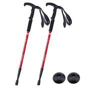65CM to 135CM Antishock With Handle Trekking Walking Hiking Stick Pole