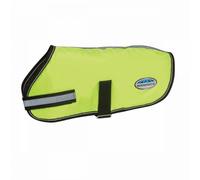 (65cm, Yellow) Weatherbeeta Reflective Parka 300d Dog Coat