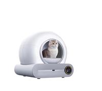 65L Automatic Smart Cat Litter Box Self Cleaning Fully Enclosed Pet Toilet Tray English versions