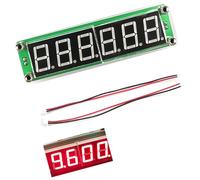 65MHz Frequency Counter PLJ-6LED-a with 0.1 Second Gate Time and Adjustable Backlight for Easy Reading